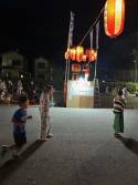 地元盆踊り